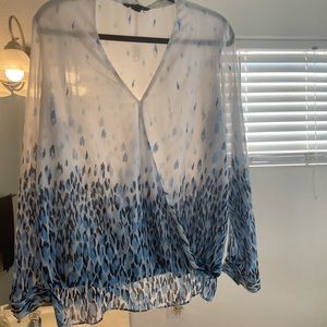Banana Republic size L.  No stains, tears.  Excellent condition.